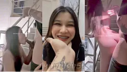 คลิปหลุด irinzrnpeach น้องไอริน แอบแซ่บกับผัวฟิน ๆ ตรงบันไดหนีไฟ เย็ดแบบระแวงโคตรจะเสียวเลย ยืนเย็ดรัวแรงกระแทกจนน้ำหีแตก?2026-10-26-9